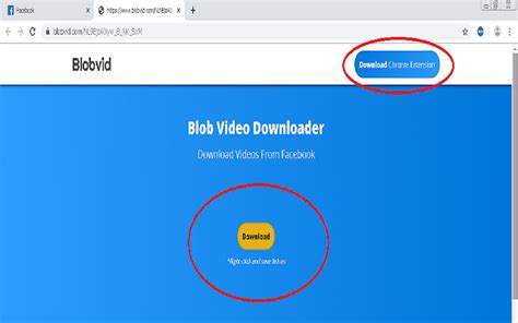 blob downloader chrome